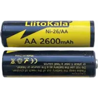 Акумулятор LiitoKala Ni-Mh HR6 AA 1.2V 2600mAh, Ni-26), мініатюра зображення № 4