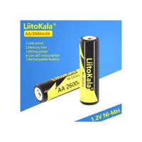 Акумулятор LiitoKala Ni-Mh HR6 AA 1.2V 2600mAh, Ni-26), мініатюра зображення № 5