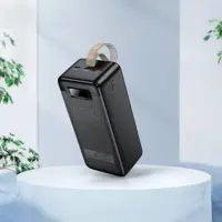 power bank Hoco DB82 Aquila  40000mAh 1USB 1type-C PD65W QC3.0 Black), мініатюра зображення № 6