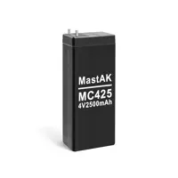 Акумудятор AGM Mastak MС425 4V 2500mAh  22*50*100 235г), мініатюра зображення № 3