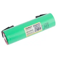 Акумулятор LiitoKala Li-ion INR18650-25R-N 3,7V 2500mAh, високострумовий 20A, з виводами), мініатюра зображення № 4