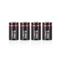 Акумулятор Soshine Li-Fe CR2 3.2V 300mAh +захист (заряд 3,6В)), мініатюра зображення № 2