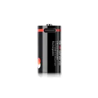 Акумулятор літієвий Soshine 16340 cr123 3,6V 550mAh з захистом, зарядка від Type-C), мініатюра зображення № 3