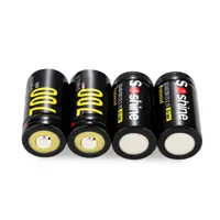 Акумулятор Літієвий Soshine RCR123 16340 3,7V 700mAh, Protected, зарядка від MicroUSB), мініатюра зображення № 7