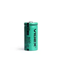 Акумулятор Літієвий Videx 16340 800mAh 3,7В), мініатюра зображення № 2