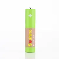 акумулятор Soshine R03 AAA-1.5-600 1,5В 600mWh 250mAh Li-Ion (зарядне 4,25В)), мініатюра зображення № 2