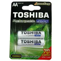 Акумулятор TOSHIBA HR6 AA 2600mAh Ready to Use Ni-MH 2bl), мініатюра зображення № 4