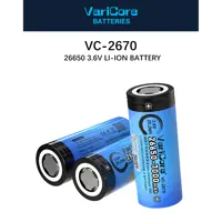 Акумулятор VariCore 26650 3,6V 7000mAh VC-2670, високотоковий 35A), мініатюра зображення № 3