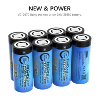 Акумулятор VariCore 26650 3,6V 7000mAh VC-2670, високотоковий 35A), мініатюра зображення № 6
