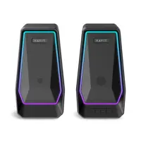 Акустичні колонки HAVIT SK769BT USB 10W RGB Black), мініатюра зображення № 3