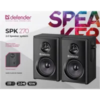 Акустика 2.0 DEFENDER SPK-270 10 Вт, живлення від USB чорна), мініатюра зображення № 3