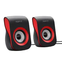 Акустичні колонки HAVIT HV-SK599 USB Black/Red ), мініатюра зображення № 4