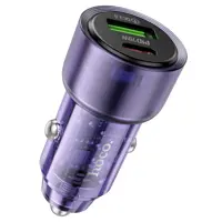 Автомобільне зарядне HOCO Z52 Spacious PD38W чорний), мініатюра зображення № 8