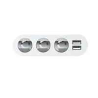 Автомобільне зарядне HOCO Z13 3 гнізда прикурювача, 2USB, 2,1A, LCD), мініатюра зображення № 8