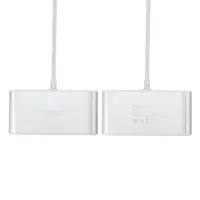 Автомобільне зарядне HOCO Z13 3 гнізда прикурювача, 2USB, 2,1A, LCD), мініатюра зображення № 9