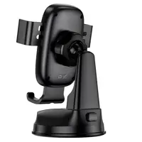 Автотримач BOROFONE BH130 на присосці, з автозахопленням чорний), мініатюра зображення № 6