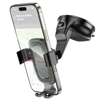 Автотримач BOROFONE BH130 на присосці, з автозахопленням чорний), мініатюра зображення № 8