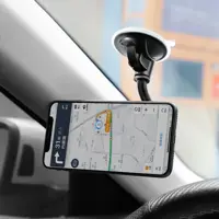 Автотримач BOROFONE BH18 Journey windshield, на присосці, магнітний, чорни від батарейки.com.ua, зображення 3
