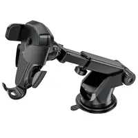Автотримач BOROFONE BH38 Magic center console Black), мініатюра зображення № 4