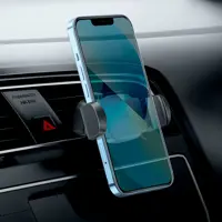 Автотримач HOCO H14 Pursue Pull Clip на дефлектор чорний), мініатюра зображення № 3