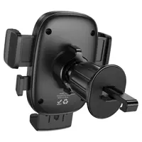 Автотримач HOCO H75 Crown металічний сірий), мініатюра зображення № 3