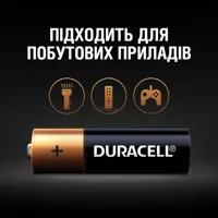 батарейка DURACELL АА LR06 MN1500 1x6), мініатюра зображення № 1