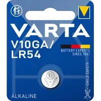 батарейка лужна VARTA 4274 V10 GA/1bl (LR54)), мініатюра зображення № 1