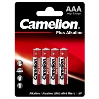 Батарейка CAMELION LR03 Plus Alkaline 4BL ), мініатюра зображення № 4