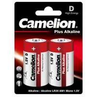 Батарейка CAMELION LR20 2 BL Plus Alkaline), мініатюра зображення № 2