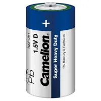 Батарейка CAMELION R20 D Blue 2BL), мініатюра зображення № 4