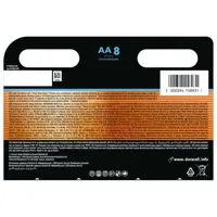Батарейка DURACELL LR06 AA MN1500 Optimum 8BL), мініатюра зображення № 3