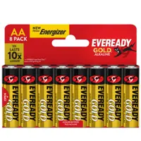 Батарейка ENERGIZER LR06 АА EVEREADY GOLD Heavy Duty 8BL), мініатюра зображення № 2