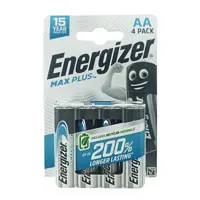Батарейка ENERGIZER LR06 AA MAX PLUS 4BL), мініатюра зображення № 2