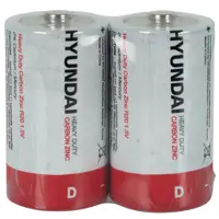 Батарейка HYUNDAI R20 D Heavy Duty 2shrink), мініатюра зображення № 2