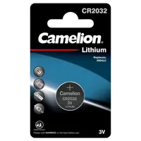 Батарейка літієва CAMELION CR2032 1BL), мініатюра зображення № 2