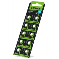 батарейка лужна Videx AG 4 (LR626) BLISTER CARD 10 pcs), мініатюра зображення № 4