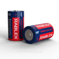 Батарейка Rablex D LR20 Turbo Alkaline 2bl ), мініатюра зображення № 3