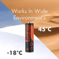 Батарейка Uniross Extra Heavy Duty R06 AA 4shrink від батарейки.com.ua, зображення 2
