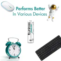 Батарейка Uniross Power Plus LR06 АА 4shrink від батарейки.com.ua, зображення 3