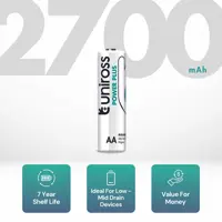 Батарейка Uniross Power Plus LR06 АА 4shrink від батарейки.com.ua, зображення 5