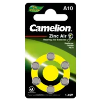 Батарейка в слуховий апарат CAMELION ZA 10 / 6 BL), мініатюра зображення № 2
