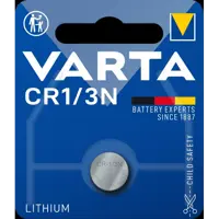 Батарейка в Вебасто VARTA Lithium 6131  CR1 3N 1BL), мініатюра зображення № 4