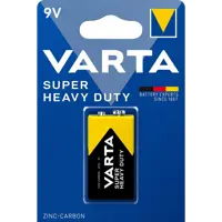 Батарейка VARTA 2022 (6F22) Superlife 1BL), мініатюра зображення № 2