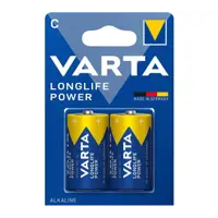 Батарейка VARTA 4914 LR14 LONGLIFE Power 2BL), мініатюра зображення № 2
