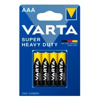 Батарейка VARTA AA R6 Super heavy duty 2006 4BL), мініатюра зображення № 3