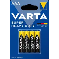 Батарейка VARTA AAA R03 Super heavy duty 2003 4BL), мініатюра зображення № 2