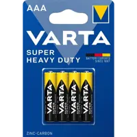 Батарейка VARTA AAA R03 Super heavy duty 2003 4BL), мініатюра зображення № 4