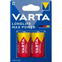 Батарейка VARTA LONGLIFE Max-Power LR14  4714 1x2 BL), мініатюра зображення № 2