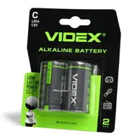 Батарейка Videx LR14 2BL), мініатюра зображення № 2