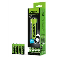 Батарейка Videx LR6 4шт shrink), мініатюра зображення № 3